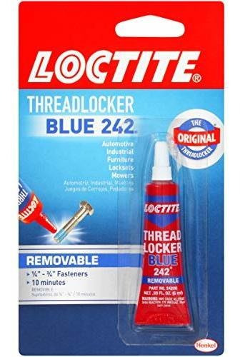 Loctite Pesado De Roscas, 0,2 Oz, 242 Azul, Individual.