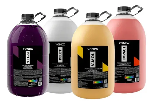 Kit Vonixx 5l-v-floc+impact+v-mol+delet / Alto Rendimento