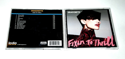 Dragonette - Fixin To Thrill Cd Import New Wave Synth-pop A1 (Usado)