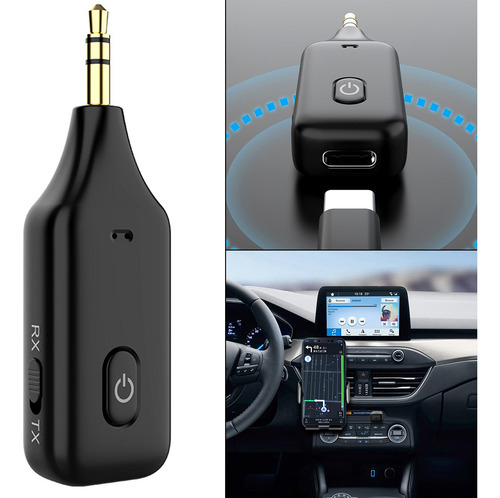 Transmisor Adaptador Receptor De Audio Bluetooth 5.1 3 En 1,