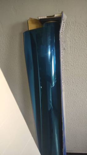 Bobina Rollo Papel Ahumado Espejo Azul 30m X 1.50m