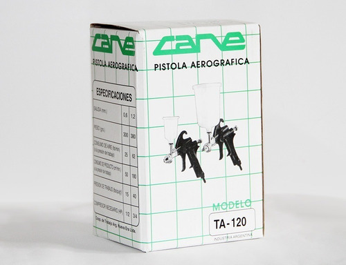Pistola Pintar Aerografica Cane Mod: Ta 120 Hobbysta