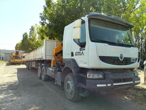Imagen 6 de 6 de Renault Kerax440 6x4 Tractor + Hidrogrua Axion + Semi