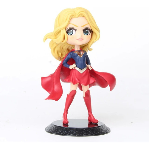 Figura Cabezones Qposket Dc Comic Supergirl Sin Caja