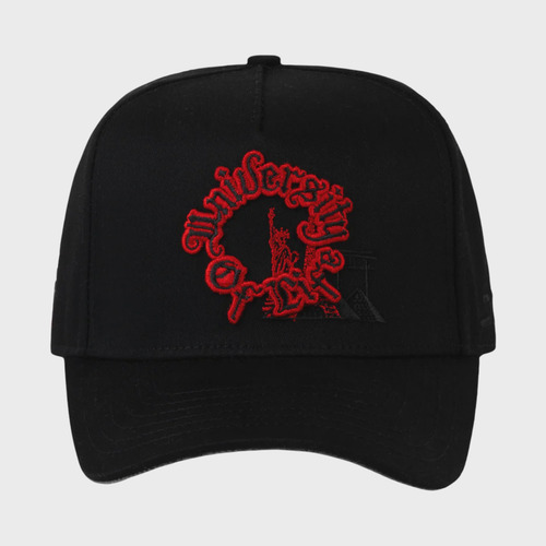 Gorra Jc Hats University Life Curva 3364 Negro Unitalla