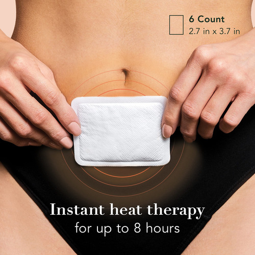 Adesivos De Aquecimento Rael Heating Pad Para Cólicas Menstr