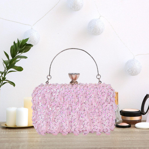 Bolso De Mano For Mujer, For , Fiestas, Bodas, Con Cadena
