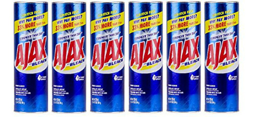 Limpiador Ajax En Polvo Con Blanqueador - 28 Oz (paquete De 