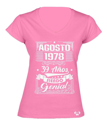 Sarcasmo-playera Cumpleaños Siendo Genial Dama Personalizala