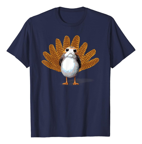 Star Wars Porg Acción De Gracias Turquía Camiseta