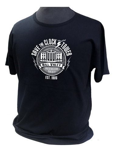 Remera De Pelicula Volver Al Futuro Save The Clock Tower