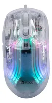 Comprar Mouse Gamer Usb, 2 Botones, Rgb, Transparente Teros Te-1216g