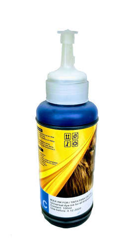 Imagen 3 de 10 de Pack 4 Pzs Tinta Universal Para Todas Las Impresoras