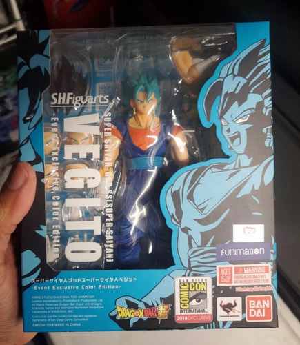Sh Figuarts Vegito San Diego Cómic Con 2018 New