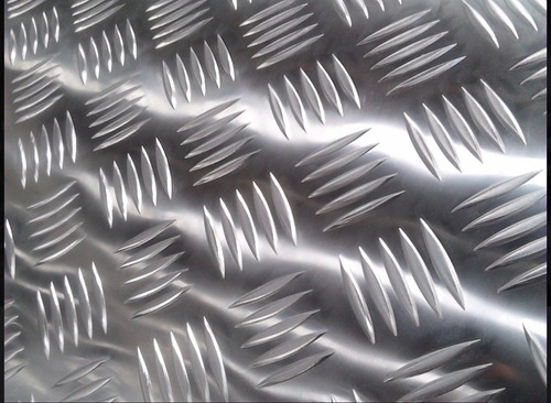 Chapa Aluminio Antideslizante S/melon Corte Medida 1.6 / 3mm