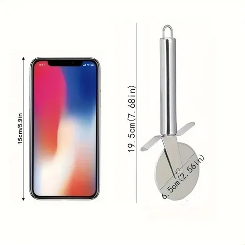 Cortador De Pizza De Acero Inoxidable 1 Zxcc+ | Cuotas sin interés