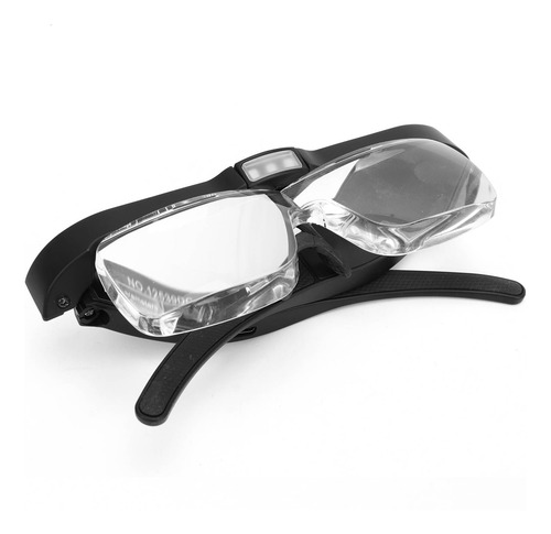 Lupa Para Gafas Montada En La Cabeza Con 5 Lentes Y 3 Led