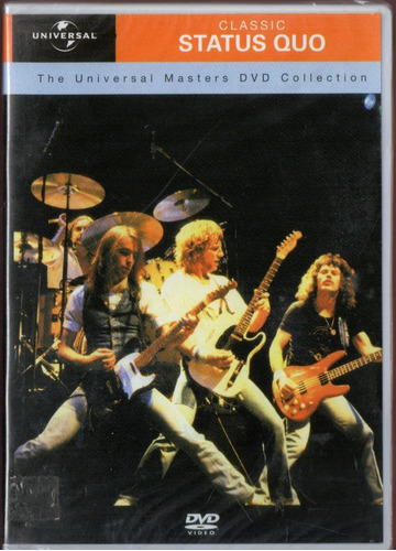 Dvd Classic Status Quo The Universal Masters Dvd Collection