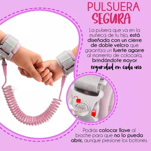 Pulsera de Seguridad para Niños - Protección Antirrobo y Anti-Perdida