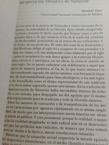 La Muerte De Dios Y El Fin De La Metafísica Simposio Sobre N (Usado)