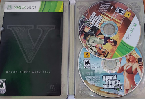 Grand Theft Auto 5 Xbox 360 Edición Especial Metálica (Usado)