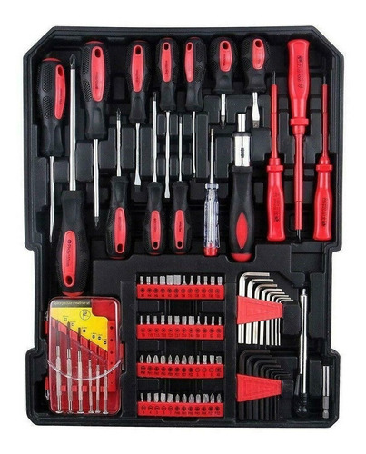 Kit Herramientas Multiuso De 799 Piezas Con Maleta De Ruedas