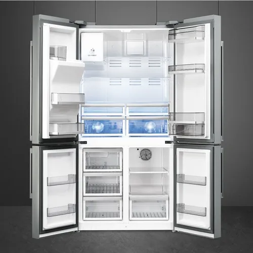 Heladera Sbs Smeg Fq75xped 4 Puertas 750 Lts E/caba Gtis