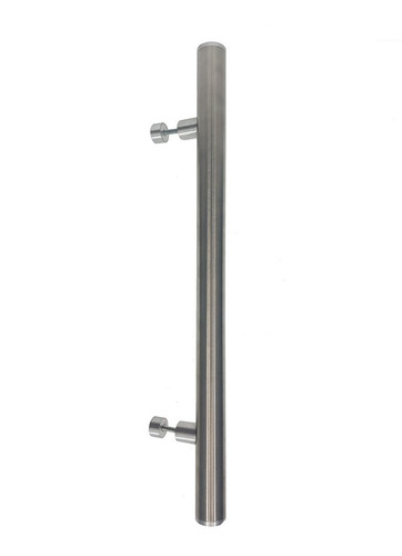 Barral Medio Manijon Simple 60 Cm De Largo - Acero Inoxidable Calidad Premium Para Puerta De Madera, Metal, Aluminio