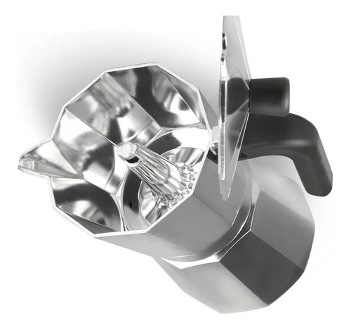 Cafetera empotrable portátil Magefesa Colombia 6 tazas manual plateada italiana