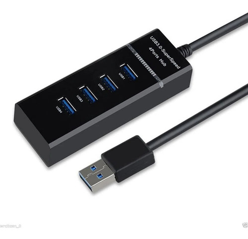 Hub / Switch Usb 3.0 - 4 Puertos 5 Gbps Nuevo