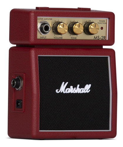 Amplificador Marshall Mini Ms-2r Rojo 1 Watt