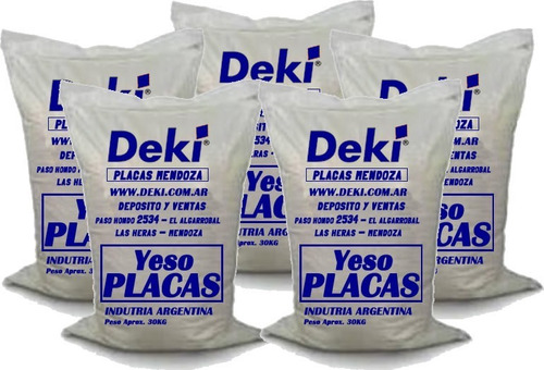 Yeso Para Placas Antihumedad Por Pallet 48 Bolsas