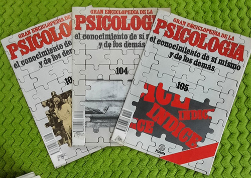 Gran Enciclopedia De La Psicología. Col Completa 105 Fascíc (Usado)
