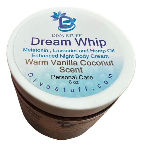 Diva Stuff Dream Whip Warm Vanilla Coconut Scent, Crema Corp