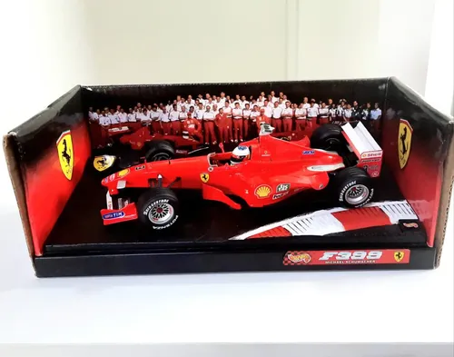1999 Ferrari F399 F1ミニカー 1/18スケール シューマッハ Miniatura Ferrari F399 Schumacher 2000 1:18 Hot Wheels | MercadoLivre
