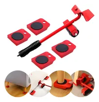 Comprar 4 Bases Con Llantas Y Mini Gato Para Mover Cosas Pesadas