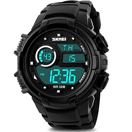 Reloj Aposon Para Hombre Ap-1113 Color Negro Pantalla