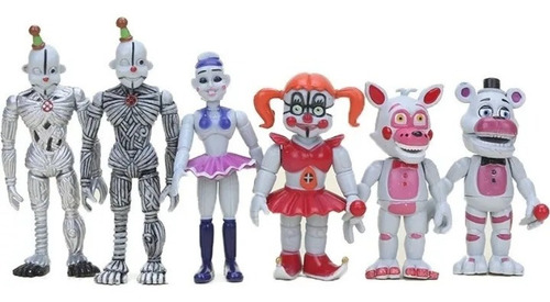 Muñecos Five Nigths At Freddy's - 5 Unidades Armas A Ennard