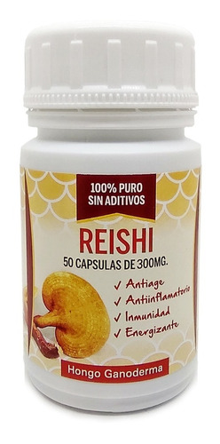 Reishi En Capsulas 300mg X 50 Caps (ganoderma)