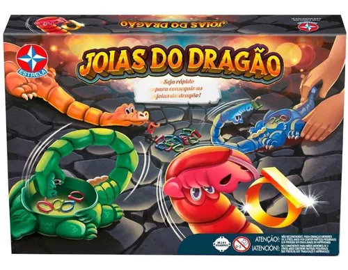 Jogo Divertido Joias Do Dragão Infantil - Original Estrela - Outros Jogos -  Magazine Luiza