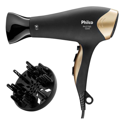 Secador De Cabelo Philco 2000w Gold - Ph3700