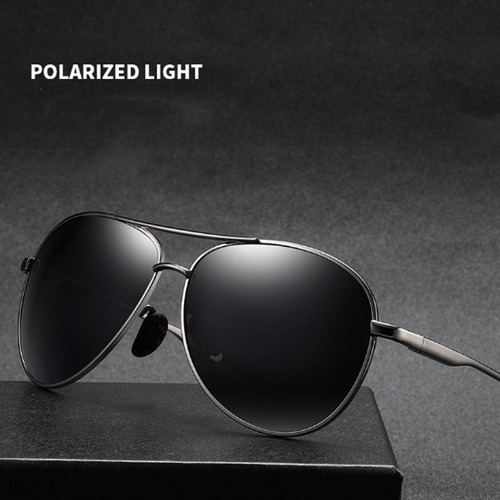 Imagen 2 de 9 de Gafas De Sol 100% Originales De Aluminio Polarizadas