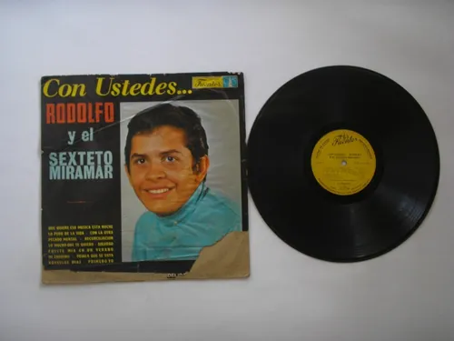 Lp Vinilo Rodolfo Sexteto Miramar Con Ustedes Colombia 1960 (Usado)