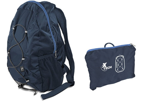 Xtech Xtb090 Mochila Plegable De Nylon Repelente Al Agua 