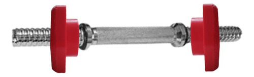 Tuerca Tope Mancuerna Para Barra De 1 Pulgada X 4 Unidades Rojo 2.54 Cm