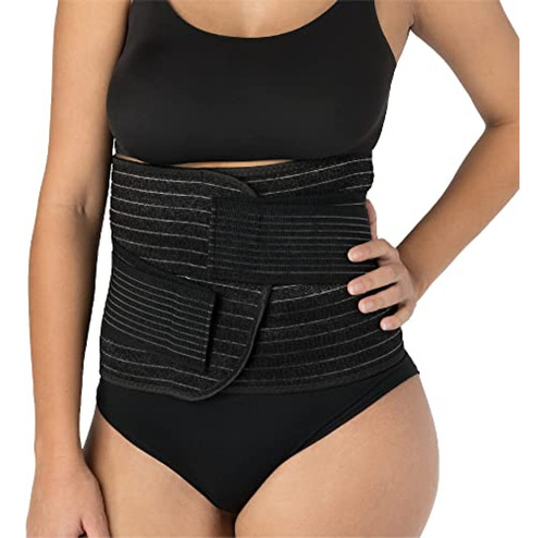 Faja Post Parto  Upspring Shrinkx Belly Charcoal - Envoltura