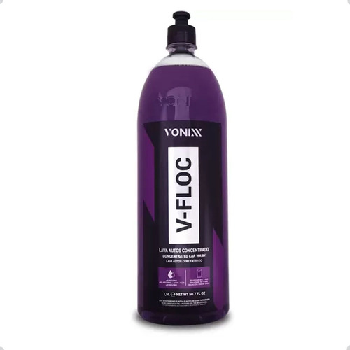 Sabão Shampoo Lava Carro Super Concentrado Vfloc Vonixx 1,5l