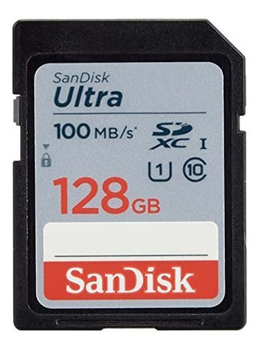Tarjeta De Memoria Sandisk Ultra Sdxc Uhs-i 128gb 100 Mb/s