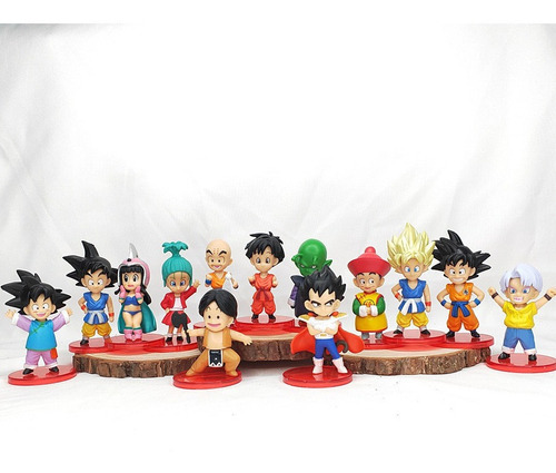 Juego De 13 Figuras De Dragon Ball Z, Colección De Miniatura