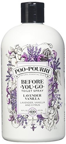 Poopourri Lavender Vanilla Olor Refill Botella 16 Oz (1).